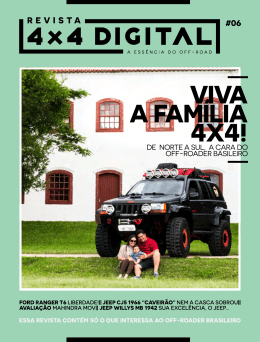 VIVA A FAMÍLIA 4X4! - Revista 4x4 Digital