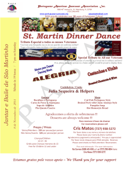 St. Martin Dinner Dance