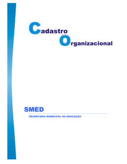 SMED - Secretaria Municipal de Educação