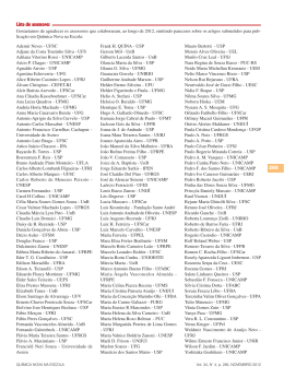 PDF: Lista de assessores 2012