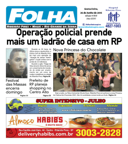 Edição: 1991 De - Folha Ribeirão Pires
