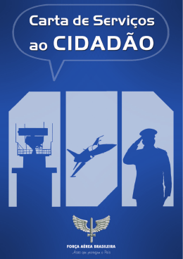 Carta de Serviços ao Cidadão da Força Aérea Brasileira