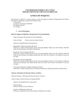 PDF995, Job 2 - DCF - Departamento de Ciências Florestais ( UFLA )