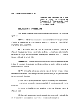 Lei2738 - Assembléia Legislativa do Estado do Acre