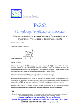 PQQ (pirroloquinolina quinona)