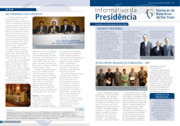 Presidência - Fundação de Rotarianos de São Paulo