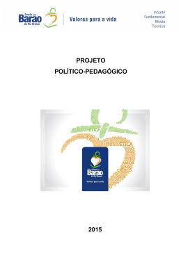 projeto político-pedagógico 2015