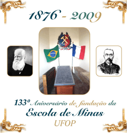 1984 - Jubileu de Prata - 2009 - Escola de Minas