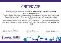 software survey for breast image processing - X