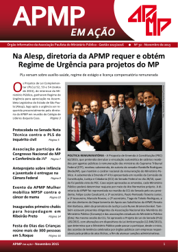 Novembro 201 - Associação Paulista do Ministério Público