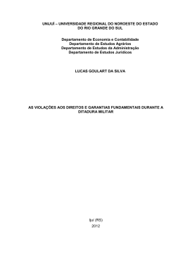 Lucas Goulart Silva - Biblioteca Digital da UNIJUÍ