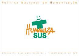 Política Nacional de Humanização (PNH-2004)
