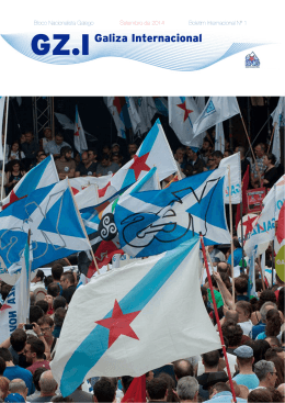Bloco Nacionalista Galego Setembro de 2014 Boletim Internacional