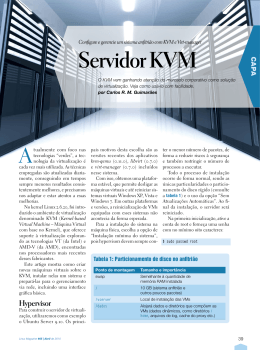 Servidor KVM - Linux Magazine Online