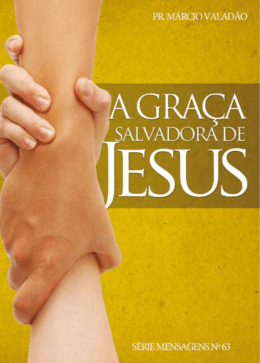 A graça salvadora de Jesus