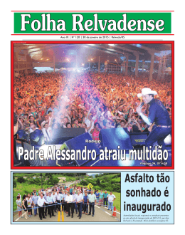 Folha Relvadense 120 - Prefeitura Municipal de Relvado