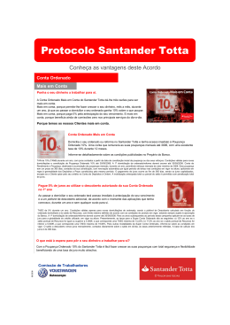 Protocolo Santander Totta