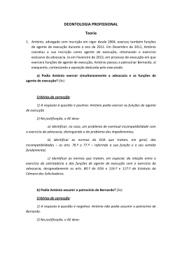 Grelha DP - Ordem dos Advogados