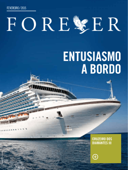 entusiasmo a bordo - Forever Living Brasil