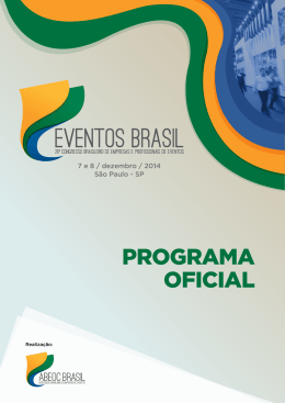 Programa Final Eventos Brasil