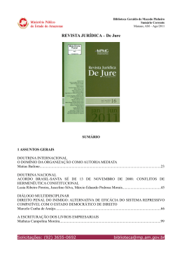Revista_Juridica_De_Jure - Ministério Público do Estado do