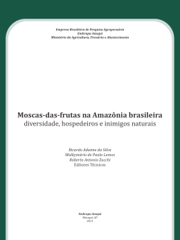 Moscas-das-frutas na Amazônia Brasileira: diversidade