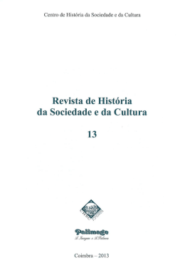 Revista de Historia da Sociedade e da Cultura 13 tpallaage