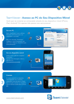 TeamViewer – Acesso ao PC do Seu Dispositivo Móvel