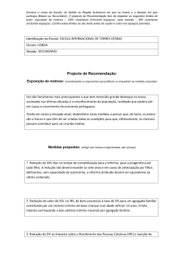 Identificação da Escola: ESCOLA INTERNACIONAL DE TORRES