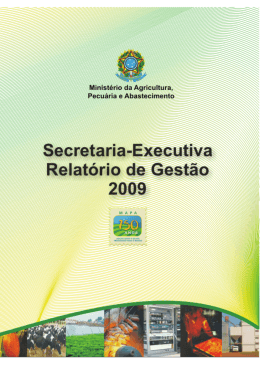 Gabinete do Ministro - Exercício 2009