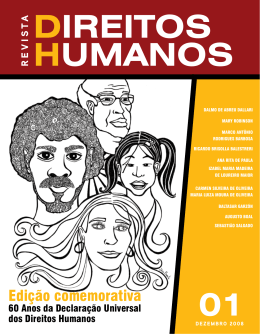 Número 01 Revista Direitos Humanos Dezembro 2008