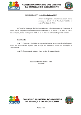 Resolução 024/2015