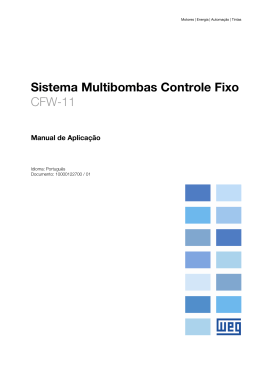 Sistema Multibombas Controle Fixo CFW-11