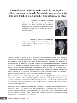 A efetividade do sistema de controle na América Latina