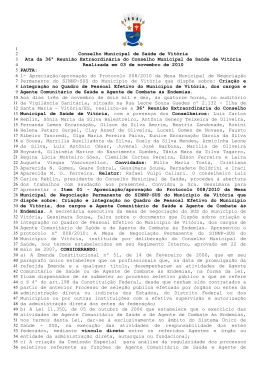 36ª RE 03-11-10 - Prefeitura Municipal de Vitória