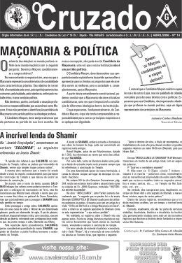 Jornal O CRUZADO - ABRIL/2006 - Nº 14
