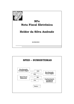 NFe Nota Fiscal Eletrônica Helder da Silva Andrade - CRC-CE