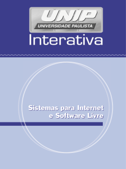 Sistemas para Internet e Software Livre