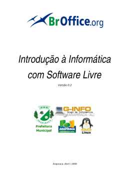 Introdução à Informática com Software Livre