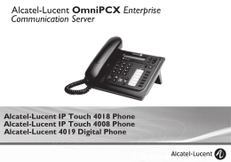 Alcatel-Lucent OmniPCX Enterprise Communication Server