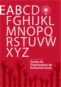 Gestão de Organizações de Economia Social