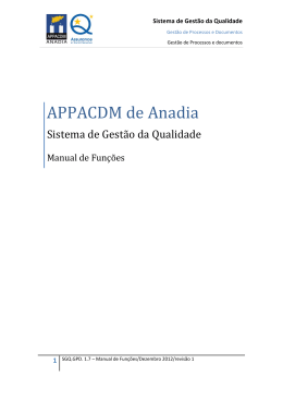 Manual de Funções 2012-2013 - APPACDM