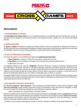 regulamento pdf - Prozis Manz Cross Games