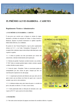 Regulamento - Federação Portuguesa de Ciclismo