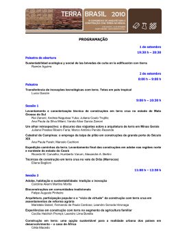 Programação Completa (Palestras e Sessões