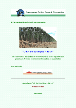 Kit do Eucalipto - 2014 - Eucalyptus Online Book
