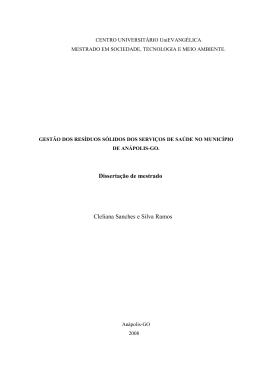 Dissertação de mestrado Cleliana Sanches e Silva Ramos