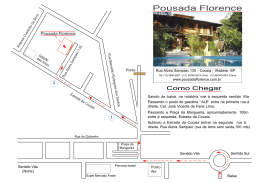 Imprima seu mapa - Pousada Florence