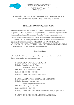 edital nº 02 2015 - Governo Municipal de Ipueiras
