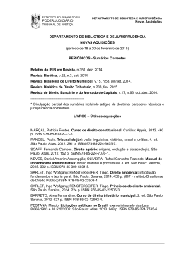 Fevereiro 2015 - Tribunal de Justiça do Estado do Rio Grande do Sul